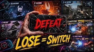Miniature : JE CHANGE DE JEU À CHAQUE MORT ! (Hollow Knight ➔ SF 4 ➔ 坤刃 ➔ Ninja Storm)