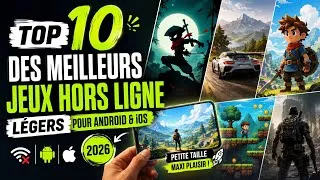 Miniature : Top 10 des Meilleurs Jeux Hors Ligne Légers pour Android & iOS (2026 ) 