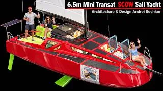 Miniature : 6.5m Mini Transat  SCOW Sail Yacht Architecture & Design Andrei Rochian