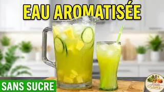Miniature : Meilleure que la Citronnade: Eau Aromatisée Maison Ultra Fraîche❄️ Sans Sucre  