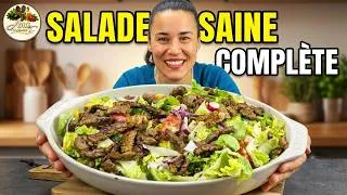 Miniature : Salade Complète Healthy • Facile & Rapide • Ultra Fraîche ❄️ (Avec Viande & Légumes)