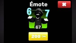 Miniature : J'ai OBTENU une EMOTE BANNIE sur Roblox