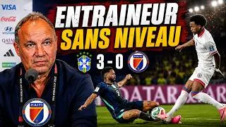 Miniature : Sébastien Migné a gaspillé le match d'Haïti face au Brésil