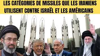 Miniature : voici les missilles que les iraniens utilisent pour riposter aux américains et israéliens.