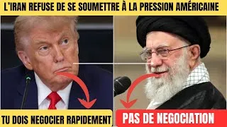 Miniature : l'IRAN refuse de négocier sur son programme balistique.