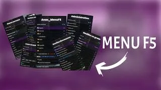 Miniature : [RAGEUI & OX] MENU F5 | FIVEM | 0.0MS | 100% COMPLETE (ALL IN ONE) | ESX | NEW FLASHBACK STYLE