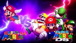Miniature : Pourquoi Super Mario 64 DS est MEILLEUR que Mario 64 !