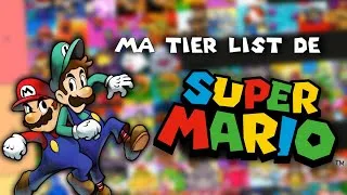 Miniature : Tierlist jeux SUPER MARIO (2025)