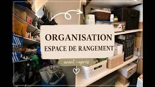 Miniature : Transformation de mon espace de rangement ✨ Avant / Après | Slow Living en France
