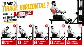 Miniature : 5 erreurs au tirage horizontal musculation