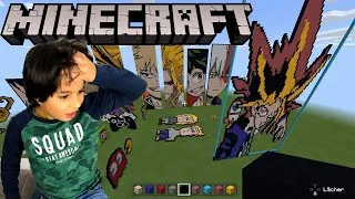 Miniature : JE VOUS PRÉSENTE MES CRÉATIONS MINECRAFT ! MINECRAFT PIXEL ART