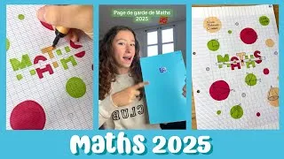 Miniature : Page de garde de maths 2025