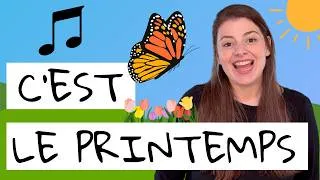 Miniature : C'est le printemps | Chanson de printemps (1-3 ans) | Andreea's Music Box