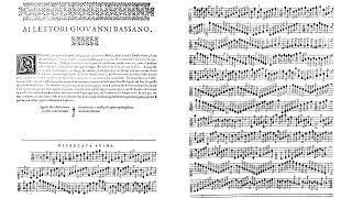 Miniature : "Ricercata prima" - Giovanni Bassano - Renaissance transverse flute version