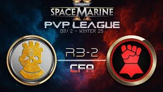 Miniature : Space Marine 2 PvP: Retributors-2 vs Crimson Fists Armada [TBSF League Winter 2025 - Div 2]