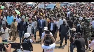 Miniature : URGENT-DIRECT BUKAVU: l'entrée triomphal des leaders AFC/M23. la population en panique