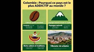Miniature : Colombie : Pourquoi ce pays est le plus ADDICTIF au monde ?