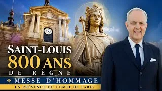 Miniature : 800 ans du sacre de Saint Louis : le Comte de Paris à la cathédrale de Versailles 👑