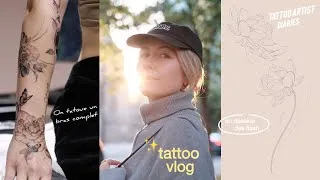 Miniature : Une semaine chargée dans ma vie de tatoueuse (vlog sans filtre) ✨ #tatouage #vlog #art