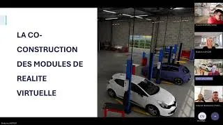 Miniature : Webinaire - Former autrement en CFA et lycée auto grâce à la réalité virtuelle