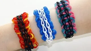 Miniature : TUTO EXCLUSIF : bracelet élastiques entrelacés - Rainbow Loom (en Français)