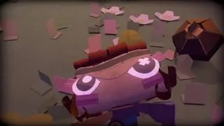 Miniature : Tearaway unfolded