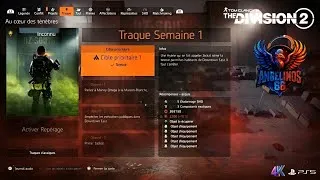 Miniature : THE DIVISION 2 ANNEE 8 SAISON 2 INTO THE DARK/AU COEUR DES TENEBRE TRAQUE 1