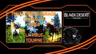 Miniature : BDO Série 2 : cheval Tentatives T9 :( la roue tourne : fails