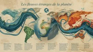 Miniature : 🌍 Les fleuves les plus étranges de la planète.