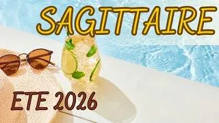 Miniature : SAGITTAIRE ♐️ ETE 2026 🌞 TIRAGE JUIN JUILLET AOUT ✨️ Messages importants tes amours et tes projets