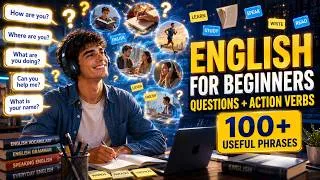 Miniature : Parle Anglais Plus Facilement 🎵 | Verbes + Questions Indispensables