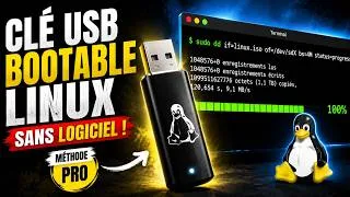 Miniature : Créer une clé USB Bootable Linux SANS Logiciel (La méthode PRO avec dd)