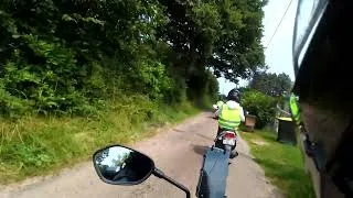 Miniature : 14 ans à scooter : "pourquoi tu ne roules pas plus vite" ? BSR  Permis AM en action #shorts