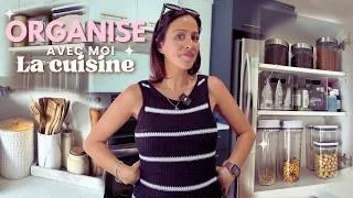 Miniature : ✨ JE REORGANISE TOUT dans ma cuisine ⭐  MEGA RANGEMENT & désencombrement!