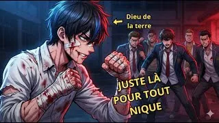 Miniature : Un Dieu Veut Seulement Se Battre, Il Arrive Sur Terre !💀👊 | Recap Manhwa Fr