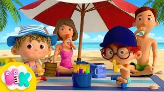 Miniature : C'est les vacances à la plage! 🏖️☀️ Comptines d'été | Chansons pour Enfants et Bébés | Animaj