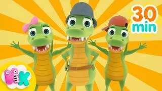 Miniature : Ah Les Crocodiles 🐊 Les MEILLEURES Comptine pour Enfants | Chanson des Animaux | HeyKids Français