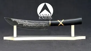 Miniature : Knifemaking - Forging Damascus by hand
