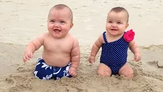 Miniature : Activités de plein air des enfants et des bébés les plus amusants - Essayez de ne pas rire, partie 2