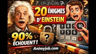 Miniature : 20 Énigmes d’Einstein Qui Testent Ton QI