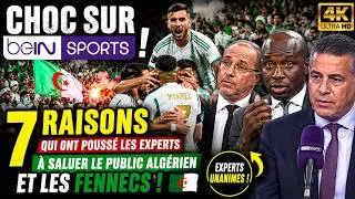 Miniature : Choc sur beIN Sports ! 7 raisons qui ont poussé les experts à saluer le public algérien