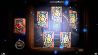 Miniature : Hearthstone - Cracking de 90 boosters GvG