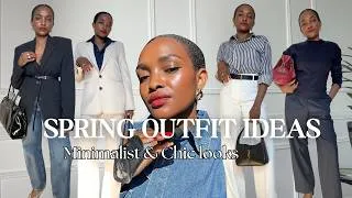 Miniature : SPRING OUTFIT IDEAS | Minimal, Chic & Timeless Looks | Easy Spring Outfits