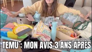 Miniature : Bilan 3 ANS surTEMU : Tous mes achats ! Est-ce que ça vaut vraiment le coup ? Ultime #haul