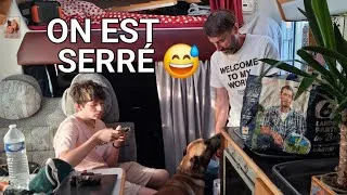 Miniature : ON EST A L'ÉTROIT DANS LE CAMPING-CAR...😪