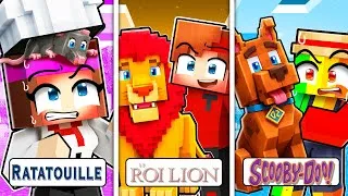 Miniature : On adopte les animaux de FILMS sur Minecraft !