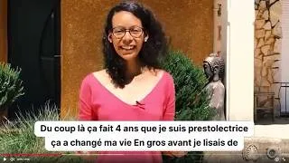 Miniature : Avis PrestoLecture: en cours de formation; puis 4 ans après avoir terminé