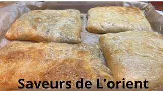 Miniature : Saveurs orientale : feuilleté fourré cuit au four