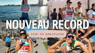Miniature : Semi-Marathon de Barcelona : Je valide un nouveau Record