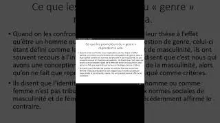 Miniature : Les promoteurs de la notion de genre se contredisent